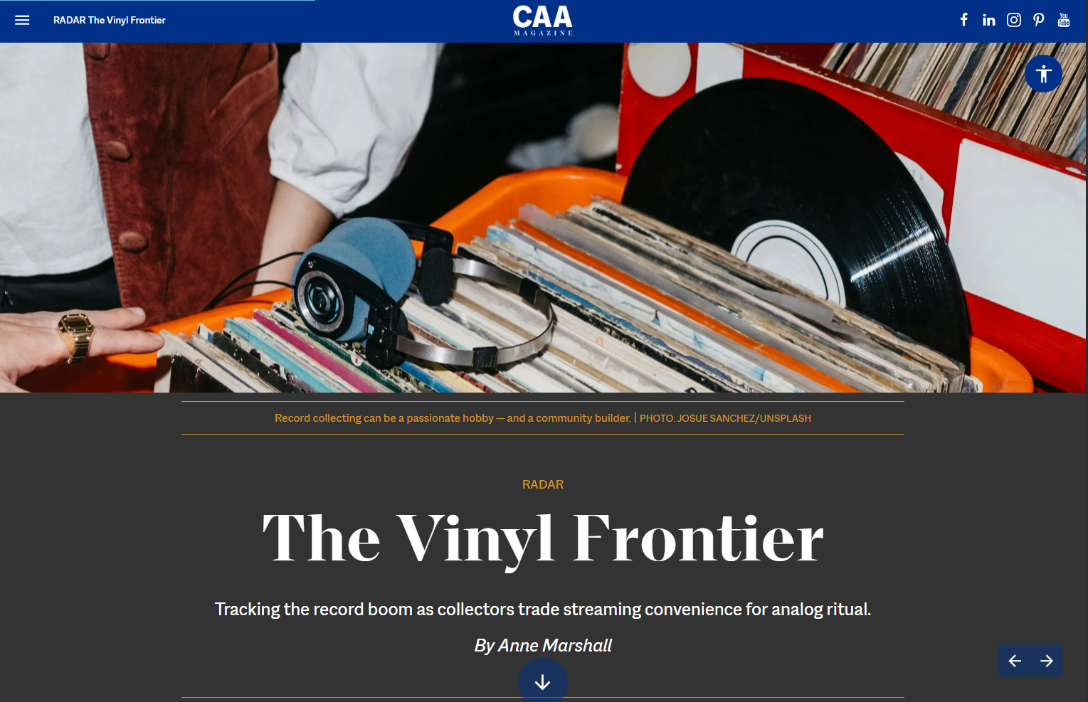 The Vinyl Frontier