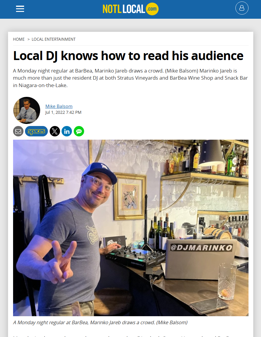 Local DJ knows how to read his audience